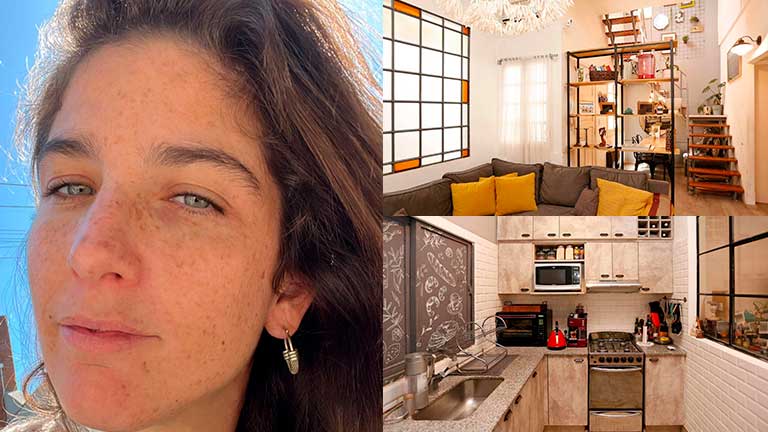 La influencer causó sensación con las fotos de su casa... ¡re ordenadita!