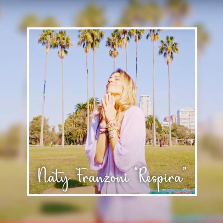 La influencer Naty Franzoni debuta en el mundo de la música con Respira