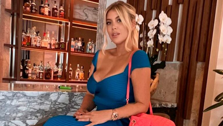 La inmensa alegría de Wanda Nara por la apertura de su local en Miami.