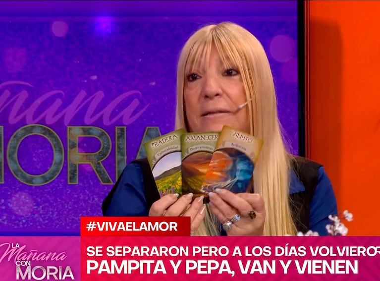 La inquietante predicción del tarot sobre Pampita y Martín Pepa tras reconciliarse (captura de eltrece)