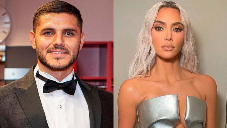 La insólita relación de Mauro Icardi con Kim Kardashian, en plena separación de Wanda Nara