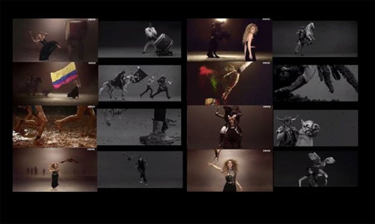 La “inspiración” de Shakira en el video del cantante Woodkid para su clip del Mundial. (Foto: Facebook Woodkid)