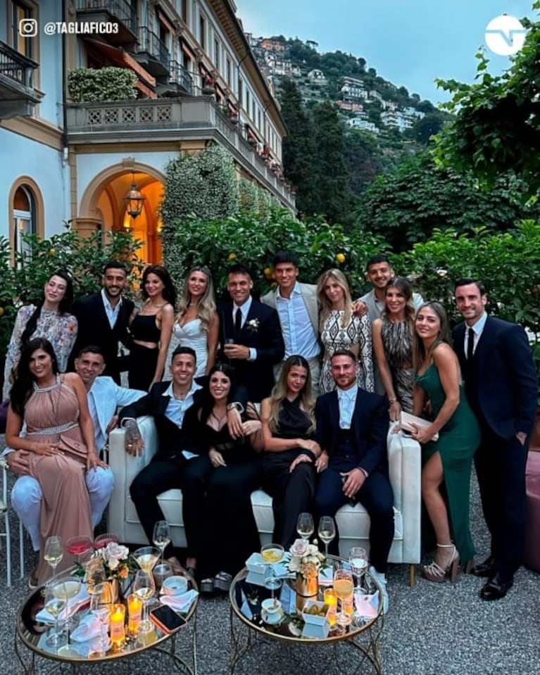La intimidad de la boda de Lautaro Martínez y Agustina Gandolfo: hotel de lujo, exclusivo menú e invitados famosos