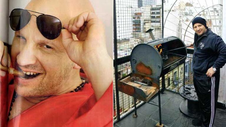 La intimidad de Manuel Navarrete. (Foto: revista Gente)
