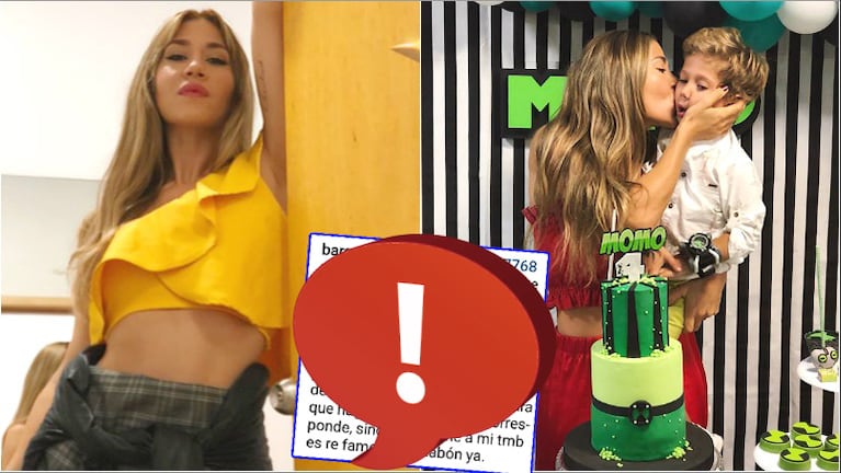 La irónica respuesta de Jimena Barón a una seguidora que tildó a su hijo de "maleducado" (Fotos: Instagram)