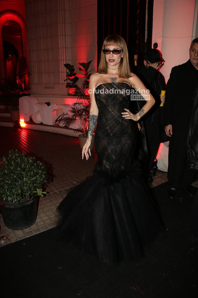 La Joaqui en la gala de una revista (Foto: Movilpress).