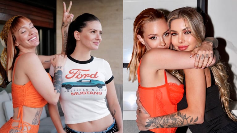La Joaqui festejó su cumpleaños con China Suárez y Romina Malaspina.