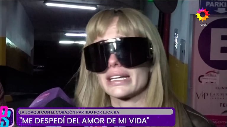 La Joaqui habló de Tuli Acosta y los rumores de romance con Luck Ra: