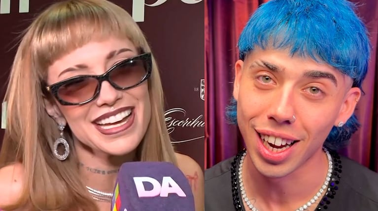 La Joaqui reapareció con una nueva actitud y Luck Ra se hartó de todo (captura de América TV e Instagram)
