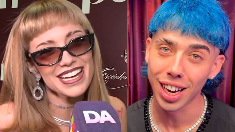 La Joaqui reapareció con una nueva actitud y Luck Ra se hartó de todo (captura de América TV e Instagram)