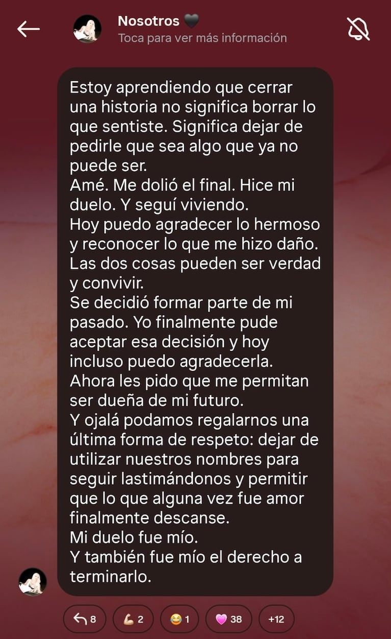 La Joaqui se hartó y contó todo de su separación de Luck Ra y su vínculo con Tiago PZK: “Yo jamás fui desleal”
