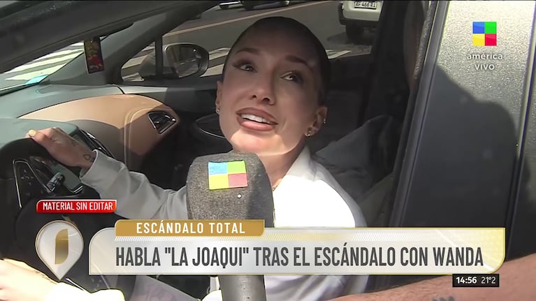 La Joaqui sobre Wanda Nara.