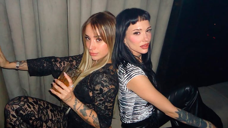 La Joaqui y Albere, muy amigas (Foto: Instagram @albereee_)