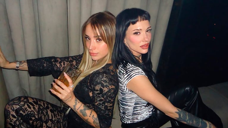 La Joaqui y Albere, muy amigas (Foto: Instagram @albereee_)