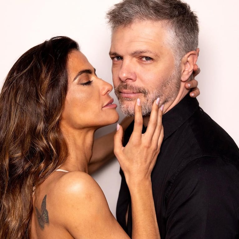 La jugada sesión de fotos que protagonizaron Delfina Gerez Bosco y Ricky Diotto cuando estaban en pareja. Fuente: Imagen subida a Instagram por Delfina Gerez Bosco y Ricky Diotto.