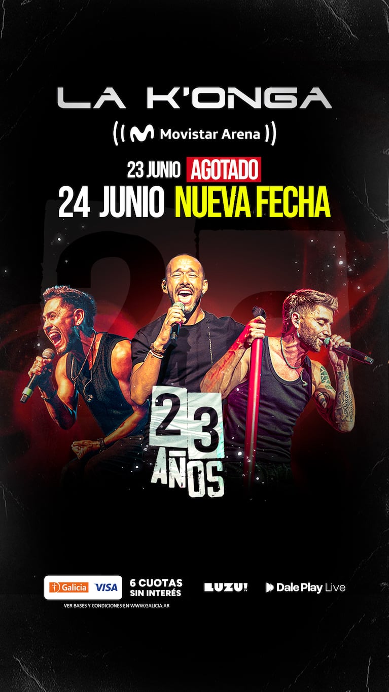 La K’onga agotó el Movistar Arena y suma segunda fecha en Buenos Aires: cuándo es y cómo comprar entradas