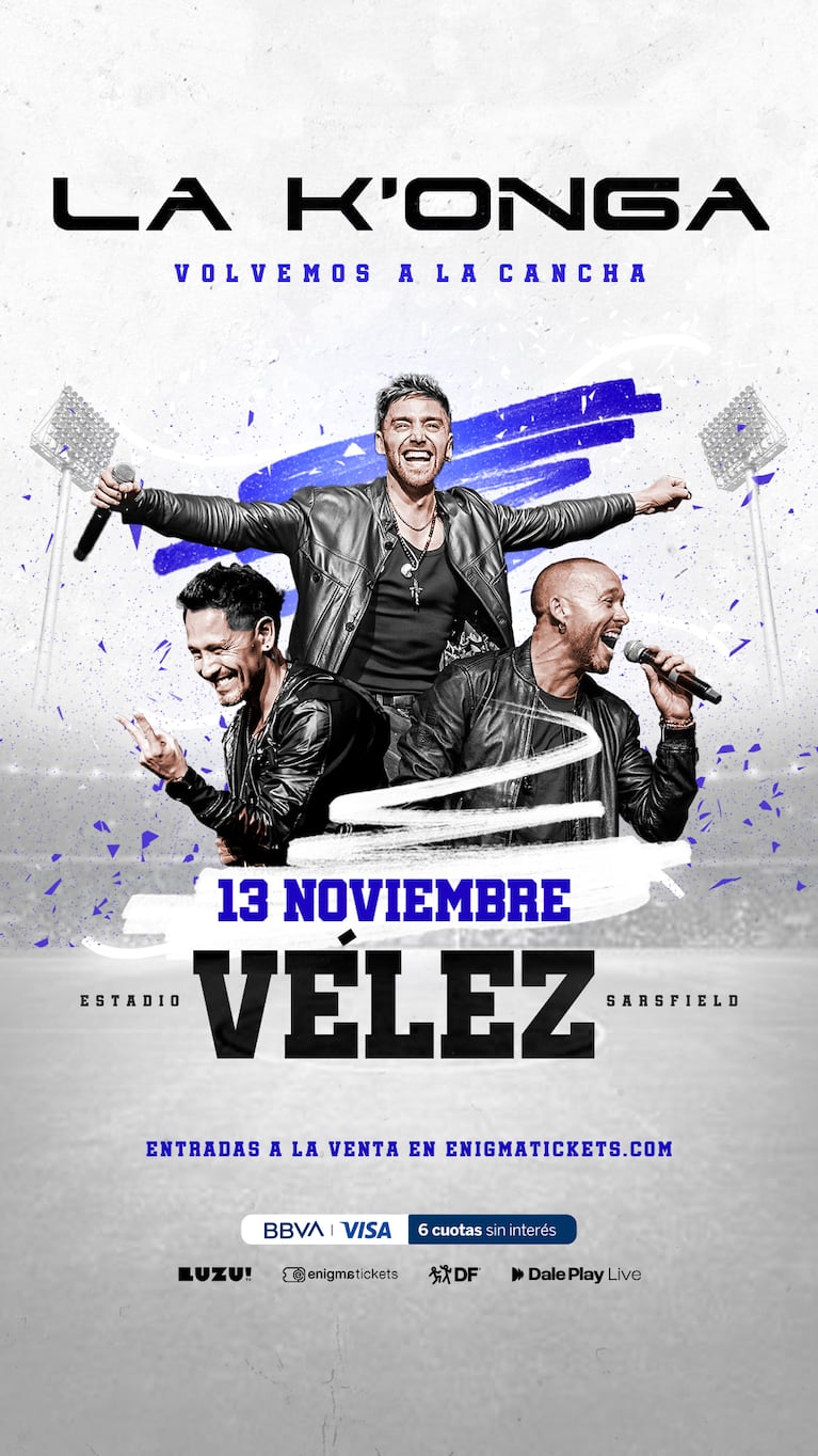 La K’onga vuelve al Estadio Vélez con una única fecha: entradas y preventa