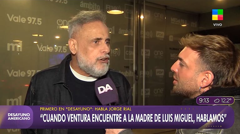 La letal frase de Jorge Rial contra Luis Ventura