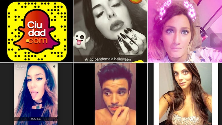 La lista con los 30 famosos argentinos que son furor en Snapchat y tenés que seguir.