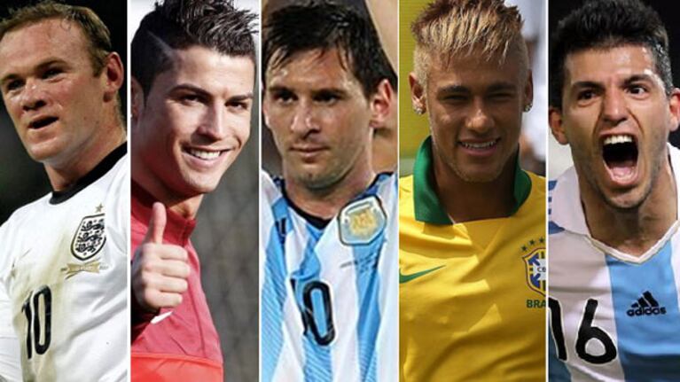 La lista de los 10 futbolistas mejor pagados del Mundial Brasil 2014 según Forbes. (Foto: Web)