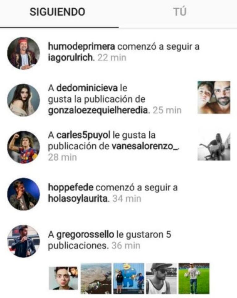 La llamativa acción 2.0 de Fede Hoppe hacia Laurita Fernández: ¡el productor volvió a seguir a su ex en Instagram!