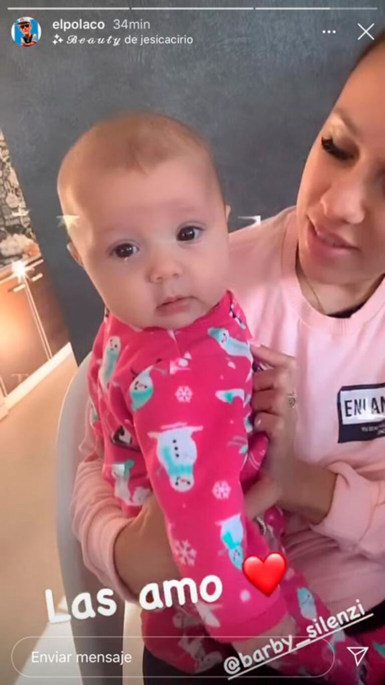 La llamativa actitud del Polaco y Barby Silenzi que despertó nuevos rumores de crisis: se dejaron de seguir ¡y a las horas volvieron a mostrarse juntos!