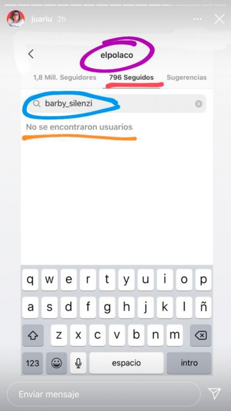 La llamativa actitud del Polaco y Barby Silenzi que despertó nuevos rumores de crisis: se dejaron de seguir ¡y a las horas volvieron a mostrarse juntos!