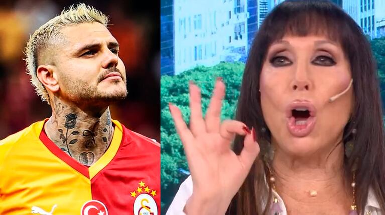 La llamativa opinión de Moria Casán sobre  Wanda Nara y  Mauro Icardi (eltrece)