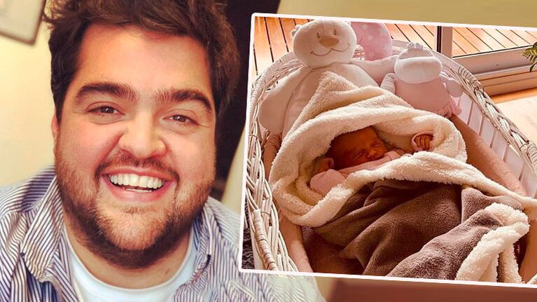 La llegada al hogar de Darío Barassi con su hija recién nacida