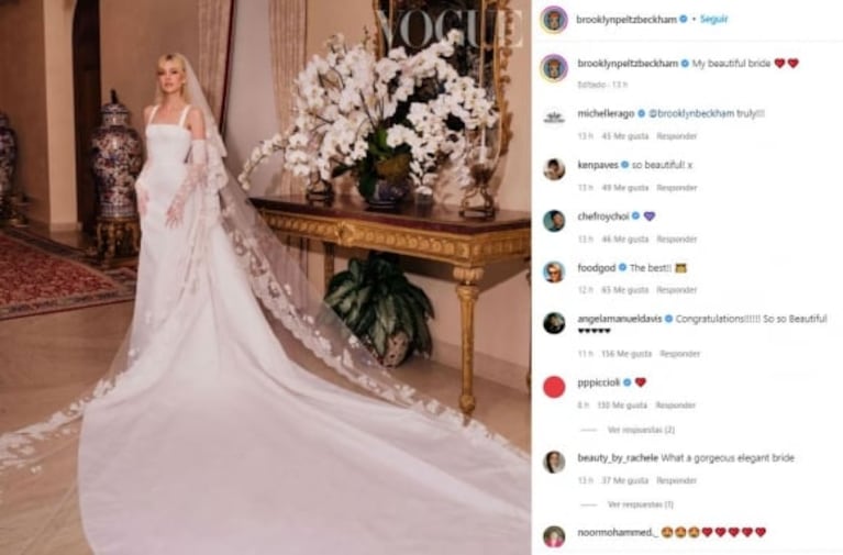 La lujosa boda de Brooklyn Beckham, el hijo mayor de David y Victoria, y Nicola Peltz: costó tres millones de dólares