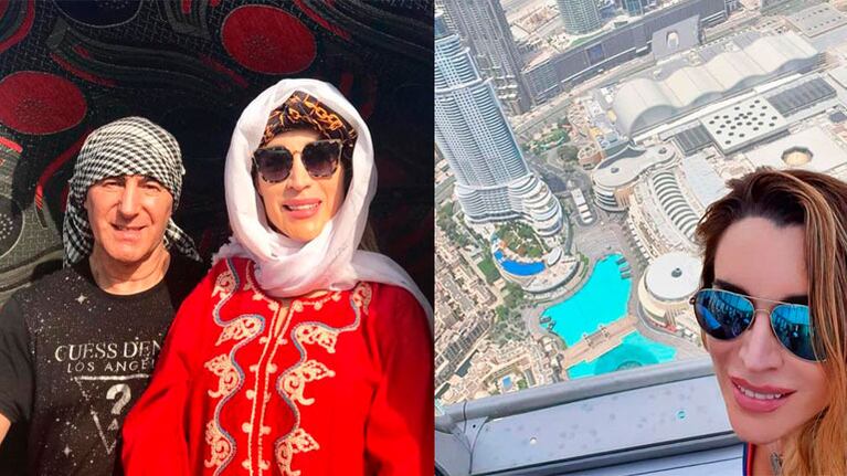 La luna de miel de Fátima Florez junto a su marido en Egipto y Dubai, para celebrar 20 años juntos