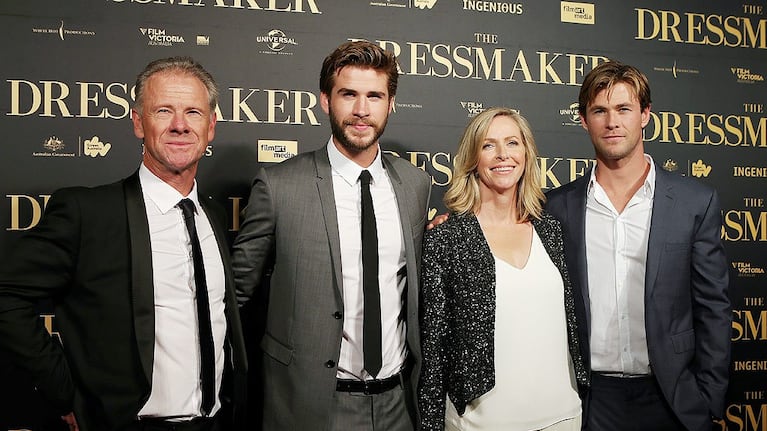 La madre de Liam y Chris Hemsworth impactó por su apariencia