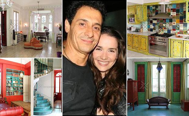 La majestuosa mansión palermitana de Natalia Oreiro y Ricardo Mollo. (Foto: Web)