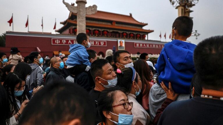 La mala imagen de China se dispara en todo el mundo a raíz de la pandemia. Foto: EFE.