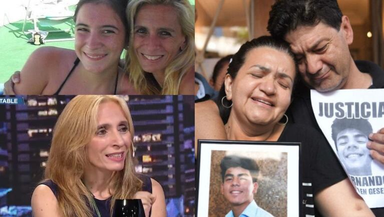 La mamá de Ángeles compartió su experiencia con los padres de Fernando.