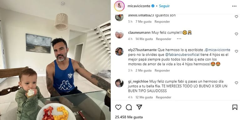 La mamá de Nicole Neumann volvió a apuntar contra la modelo dedicándole un mensaje a Fabián Cubero en redes