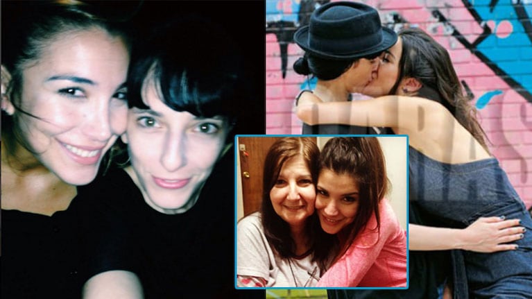 La mamá de Rincón, encantada con Lara Pedrosa (Fotos: Caras e Instagram).