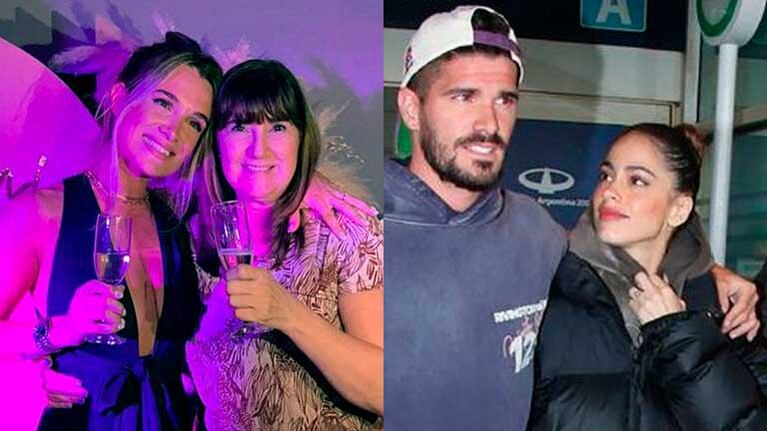 La mamá del futbolista tuvo que seguir también a su corazón en las redes sociales