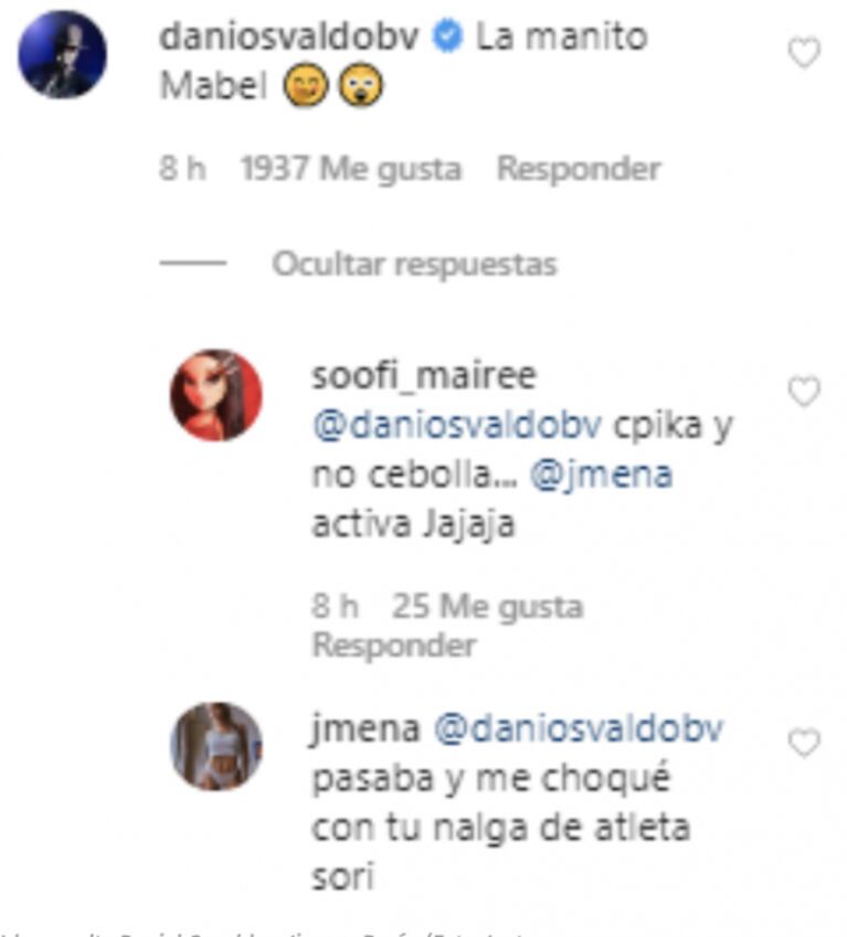 La manito indiscreta de Jimena Barón con Daniel Osvaldo, ¡en la vía pública!: "Demasiado tentador"