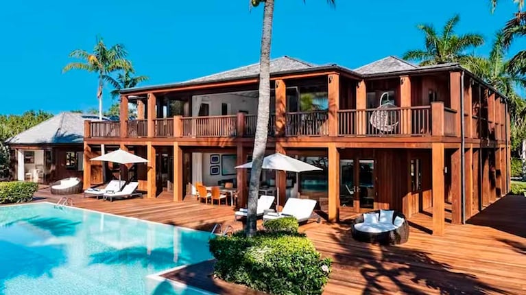 La mansión caribeña de Bruce Willis (Foto: Turks & Caicos Sotheby’s International Realty)