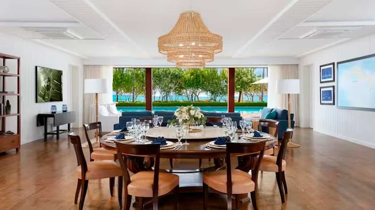 La mansión caribeña de Bruce Willis (Foto: Turks & Caicos Sotheby’s International Realty)