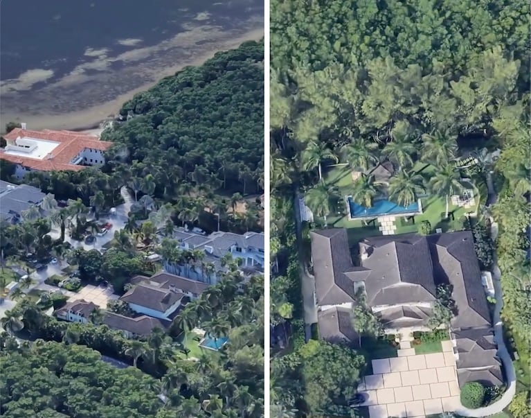 La mansión de Karol G en Miami (Foto: TikTok @historiasrealesynoticias)