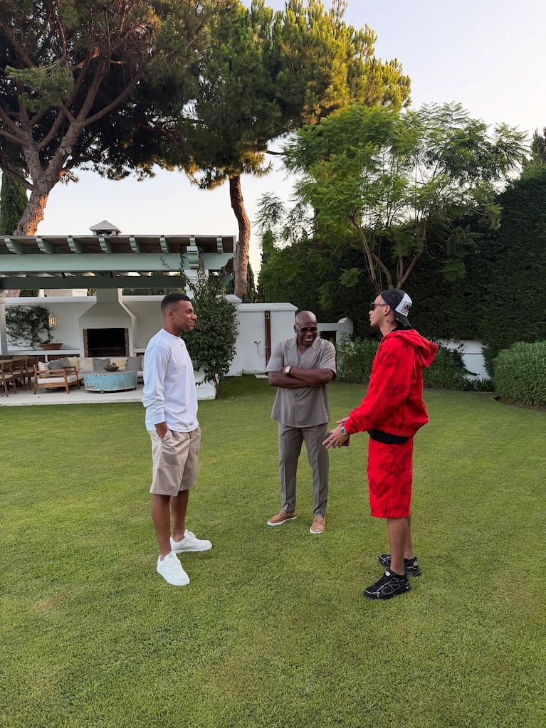 La mansión de Kylian Mbappé en Madrid. Crédito: Instagram