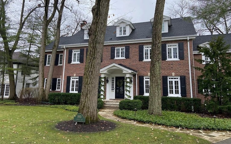 La mansión de "Mi Pobre Angelito". 