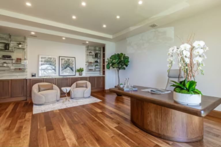 La mansión de Ricky Martin en Beverly Hills volvió al mercado por 49,9 millones de dólares. CRÉDITO: Gentileza de la agencia Compass
