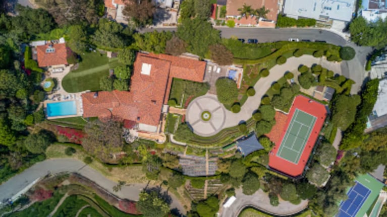 La mansión de Ricky Martin en Beverly Hills volvió al mercado por 49,9 millones de dólares. CRÉDITO: Gentileza de la agencia Compass