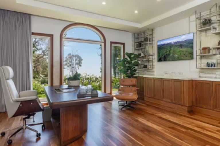 La mansión de Ricky Martin en Beverly Hills volvió al mercado por 49,9 millones de dólares. CRÉDITO: Gentileza de la agencia Compass
