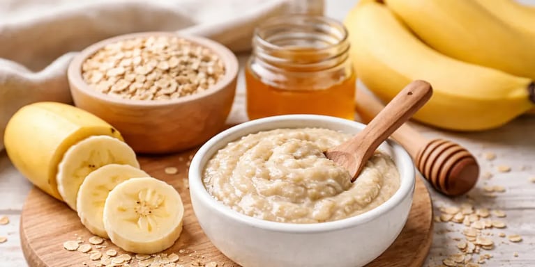 La mascarilla casera de banana, arroz y maicena que rescata tu piel de la resequedad.