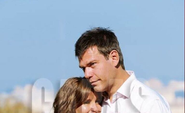 La mini luna de miel de Florencia Peña y Ramiro Ponce de León (Foto: revista Caras).