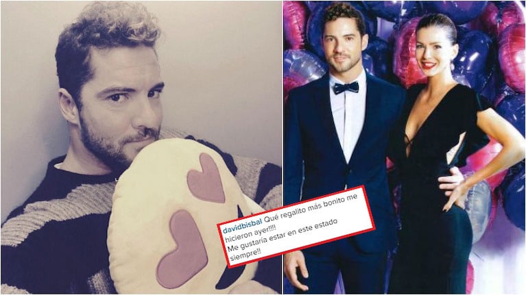 La misteriosa declaración de David Bisbal en Instagram (Fotos: Instagram y revista ¡Hola!)
